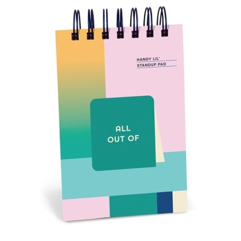 Paperback All Out of Handy Lil' Standup Pad Book