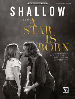 Paperback Shallow: From a Star Is Born, Sheet Book