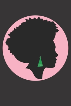 1908: Sorority Blank Lined Journal Notebook 6” x 9” |  110 Pages