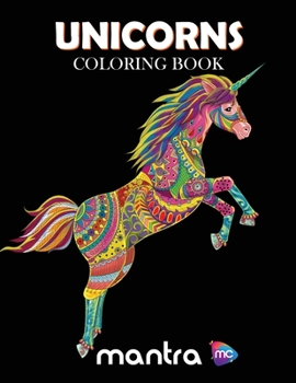 Paperback Unicorns Coloring Book: Coloring Book for Adults: Beautiful Designs for Stress Relief, Creativity, and Relaxation Book