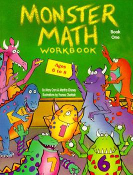 Paperback Monster Math Workbook: Book One Book