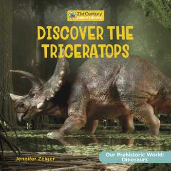 Library Binding Discover the Triceratops Book