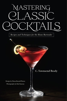 Paperback Mastering Classic Cocktails Book