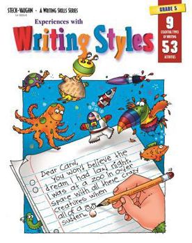 Paperback Experiences with Writing Styles Reproducible Grade 5 Book