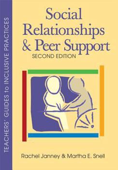 Paperback Social Relationships and Peer Support Book
