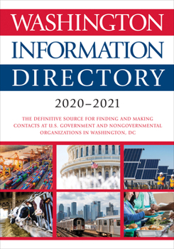 Hardcover Washington Information Directory 2020-2021 Book