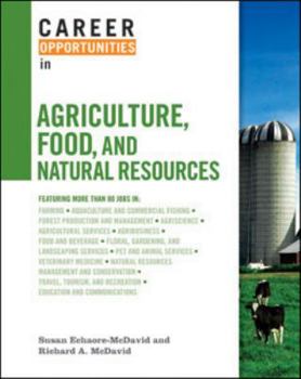 Hardcover Career Opportunities in Agriculture, Food, and Natural Resources Book