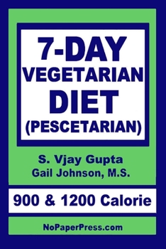 Paperback 7-Day Vegetarian Diet: Pescetarian Book