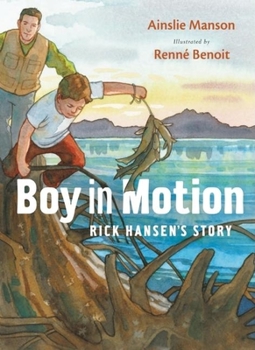 Paperback Boy in Motion: Rick Hansen's Story Book