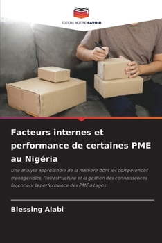 Paperback Facteurs internes et performance de certaines PME au Nigéria [French] Book