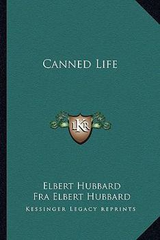 Paperback Canned Life Book