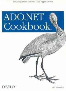 Paperback ADO.NET Cookbook Book