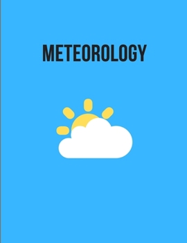 Paperback Meteorology: Half College Ruled - Half Graph 5x5 - Paper Note Large Book