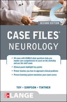 Paperback Case Files Neurology Book