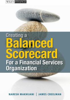 Hardcover Creating a Balanced Scorecard for a Financial Services Organization Book