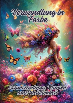 Paperback Verwandlung in Farbe: Schmetterlinge, Blumen und Weiblichkeit [German] Book
