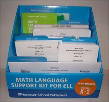 Paperback Harcourt School Publishers Math California: Math Lang Spprt/El Se 1 Book