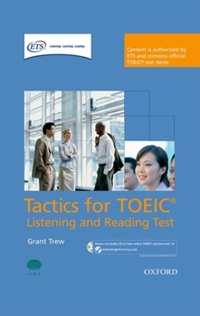 Paperback Tactics for Toeic Listening and Reading Test Pack Book