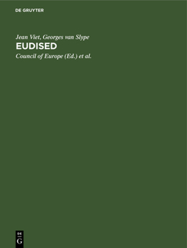 Hardcover Eudised: Multilingual Thesaurus for Information Processing in the Field of Education Book