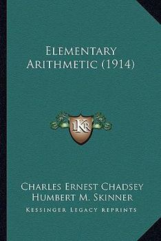 Paperback Elementary Arithmetic (1914) Book