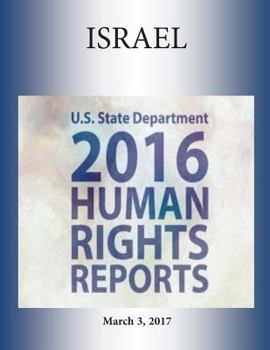 Paperback ISRAEL 2016 HUMAN RIGHTS Report Book