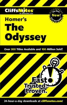Paperback Cliffsnotes on Homer's the Odyssey Book