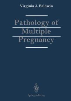 Paperback Pathology of Multiple Pregnancy Book