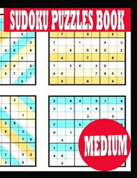 Paperback Sudoku Puzzle Book: Medium Sudoku Puzzle Book including Instructions and answer keys - Sudoku Puzzle Book for Adults Book