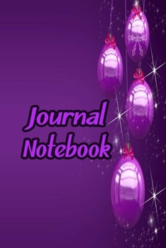 Paperback Journal Notebook: Purple Daily Journaling - Lined Paper Wide Ruled Notes Spark Your Imagination and Positive Thinking - Christmas Gifts Book