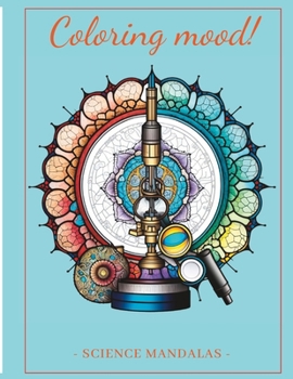 Paperback Coloring Mood: Science Mandalas Book