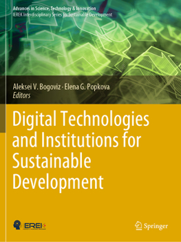 Paperback Digital Technologies and Institutions for Sustainable Development Book