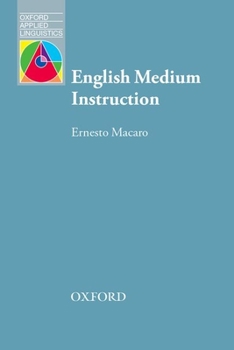 English Medium Instruction - Book  of the Oxford Applied Linguistics