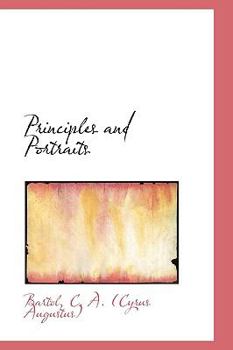 Paperback Principles and Portraits Book