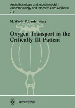 Paperback Oxygen Transport in the Critically Ill Patient: Münster (Frg), 11-12 May, 1990 Book