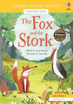 Paperback The Fox and the Stork (English Readers Starter Level) Book