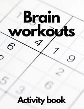 Paperback Brain Workouts activity book: relaxation education for teenagers hard Book