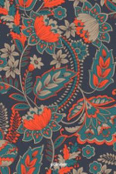 Planner: paisley pattern, dateless daily planner