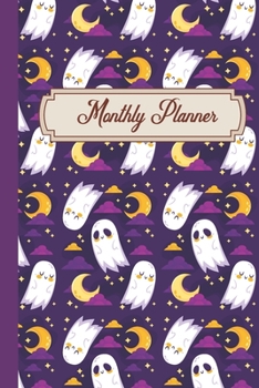 F4 Monthly Planner: Two Year - Monthly Calendar Planner 6 x 9'' 24 Months For Academic Agenda Schedule Organizer