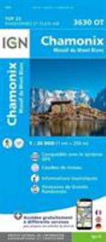 Chamonix - Massif du Mont Blanc 1:25 000 (IGN-Top25) (French Edition)