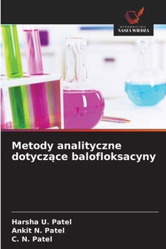 Metody analityczne dotyczace balofloksacyny (Polish Edition)