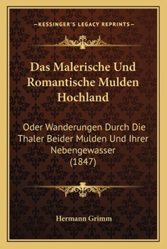 Das Malerische Und Romantische Mulden Hochland: Oder Wanderungen Durch Die Thaler Beider Mulden Und Ihrer Nebengewasser (1847)