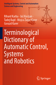 Paperback Terminological Dictionary of Automatic Control, Systems and Robotics Book