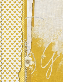 G: Monogrammed Gratitude Journal for Daily Thanksgiving and Reflection - Gratitude Prompts - Affirmations