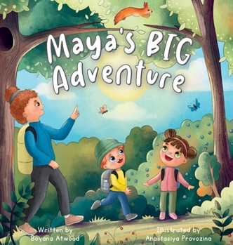 Hardcover Maya's Big Adventure [Large Print] Book