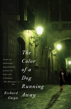 Paperback The Color of a Dog Running Away Book