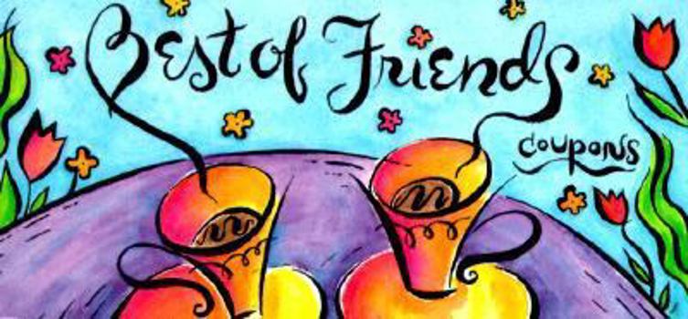 Paperback Best of Friends Coupon Book