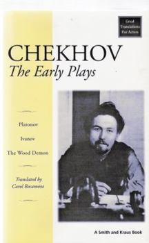 Paperback Chekhov: The Early Plays Book