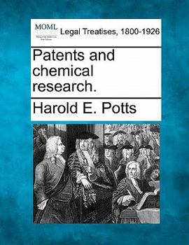 Paperback Patents and Chemical Research. Book