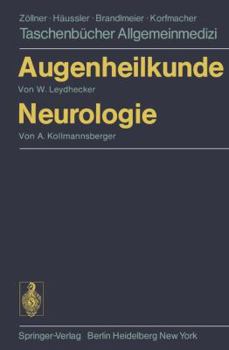 Paperback Augenheilkunde Neurologie [German] Book