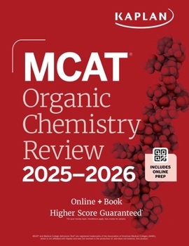 Paperback MCAT Organic Chemistry Review 2025-2026: Online + Book